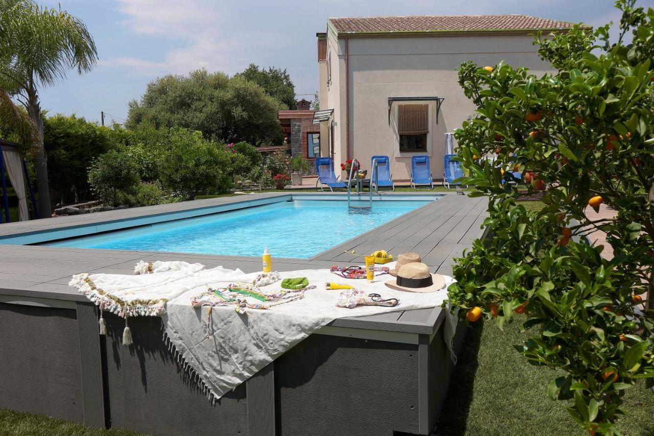 Casa Delle Foglie Villa San Giovanni La Punta Bagian luar foto