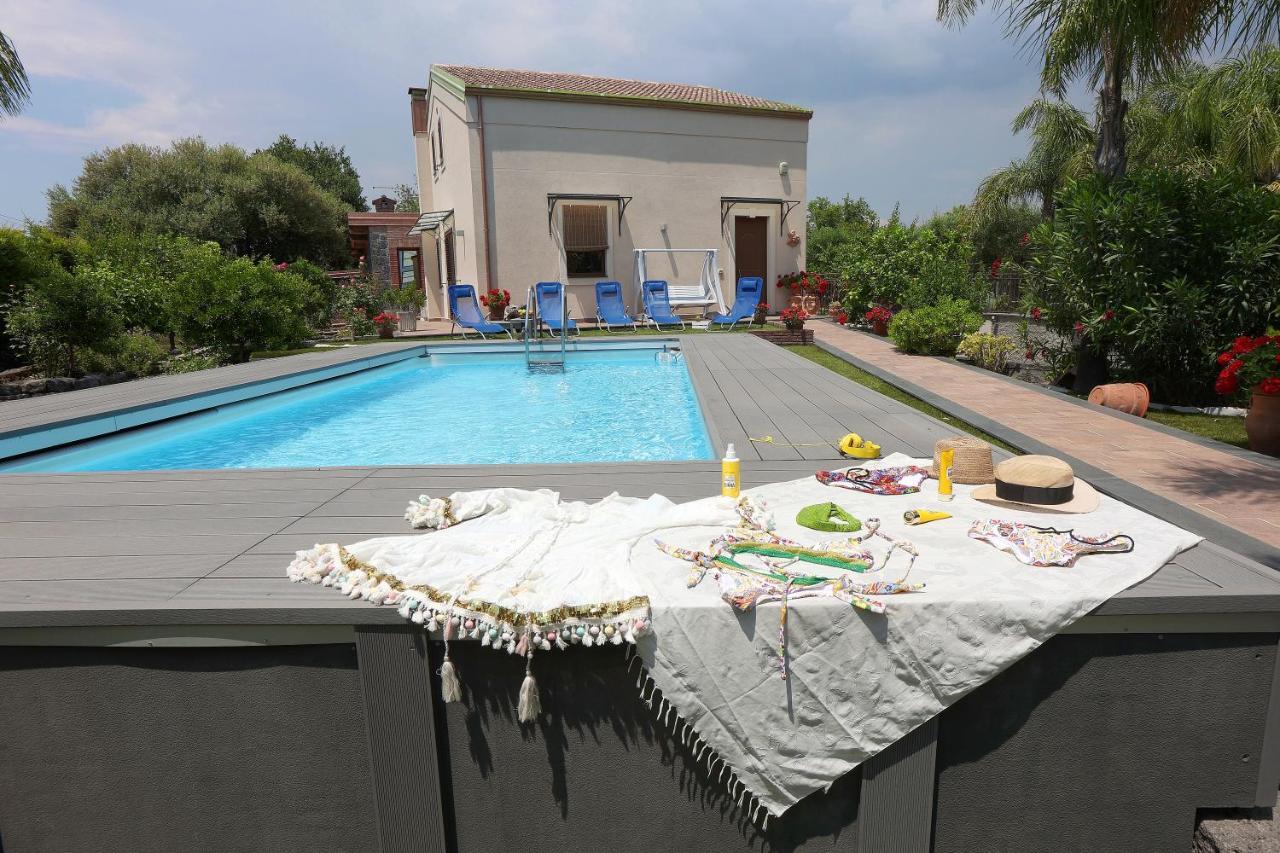 Casa Delle Foglie Villa San Giovanni La Punta Bagian luar foto
